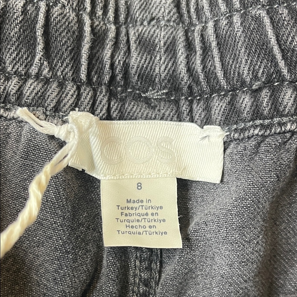 COS Wide Leg Pants in Dark Gray - Picture 7 of 7